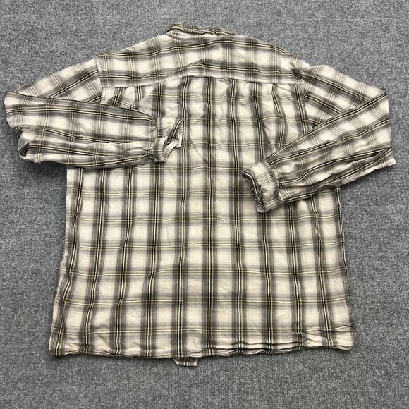 Carhartt Shirt Men's Large Multicolor Plaid 100% Cotton Relaxed Fit Button-Down - Picture 3 of 10